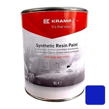 Vernice colore blu per