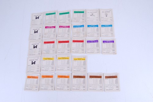 Set completo carte proprietà
