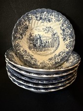 Johnson Brothers Coaching Scenes Coupe Bowl Set di 6 ciotole