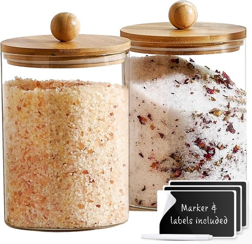 Gallon glass canister set - 1,