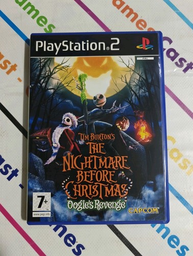 Ps2 tim burton - burton's, nightmare