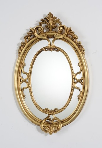 Specchiera barocca ovale - ovale, da