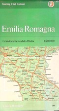 EMILIA - ROMAGNA AA.VV. TOURING CLUB ITALIANO 1994 GRANDI CARTE D'ITALIA