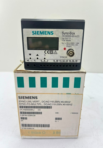 Siemens 7ke6000 8ha22 - 7ke6000-8ha22, /dcf