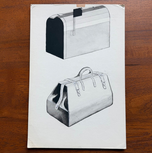 1961 valigia borsa viaggio - 1961,