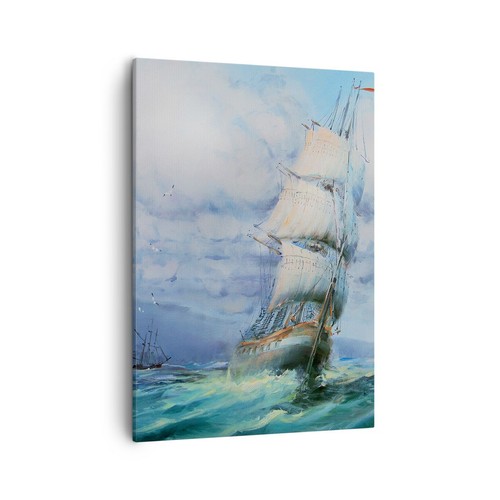 Quadro tela 50x70cm - tela, mare