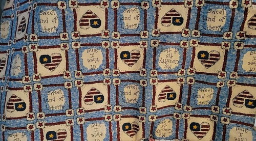Tessuto cotone patchwork - tessuto,