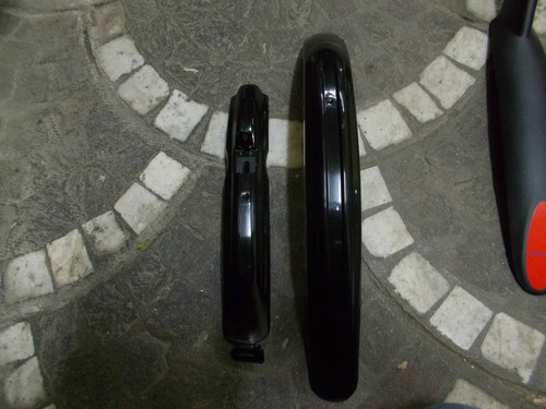 Coppia parafanghi plastica - coppia,
