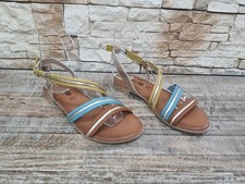 SANDALI DONNA BASSE  CUOIO