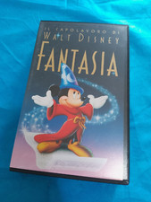 Video Cassetta VHS WALT DISNEY FANTASIA Cartone Animato ORIGINAL VS4347 del 1991