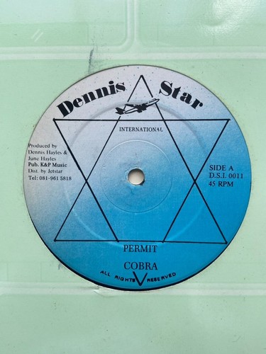 Permit mad cobra reggae - 12",