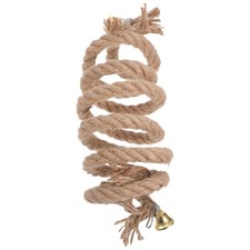  Forniture giocattolo in corda di cotone a spirale per pappagallo Corda da
