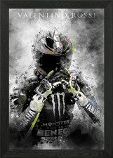 valentino rossi poster arte da