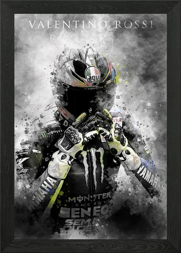 Valentino rossi poster - valentino,