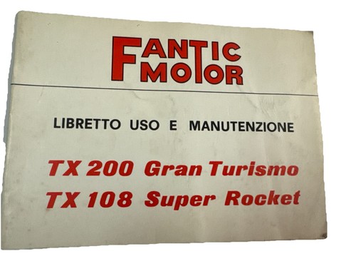 Libretto uso manutenzione - libretto, e