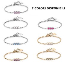 Sagapo bracciale donna acciaio