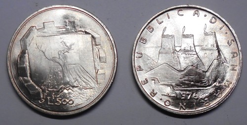 San marino 500 - lire, 1976