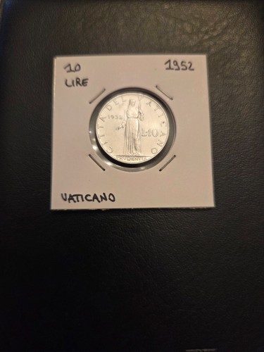 Moneta lire 1952 vaticano - moneta,