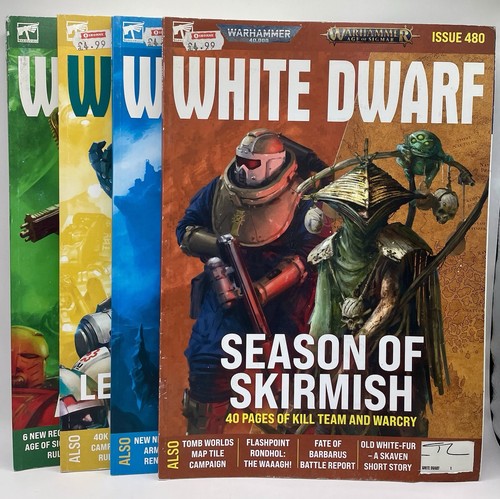 Pacchetto rivista white dwarf - pacchetto,