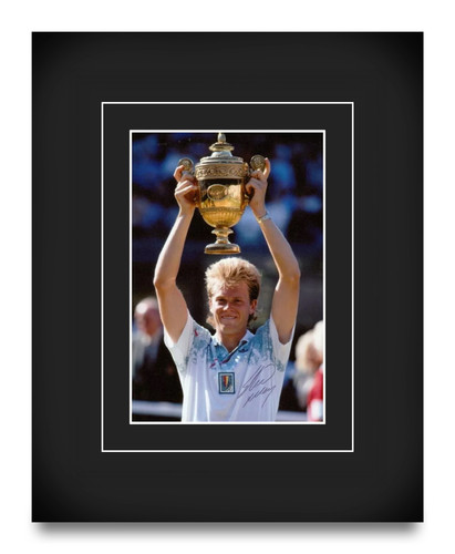 Stefan edberg firmato 10x8 - edberg,