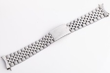 Cinturino Bracciale Giubileo Vintage ORIGINALE 2/67 Rolex Svizzero "Big Crown" con estremità 20mm