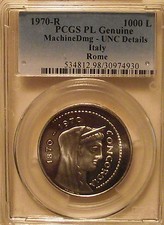 #2814 Italia; 1000 Lire 1970