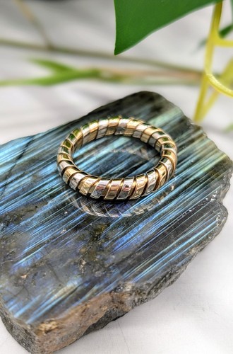Bague bvlgari tubogas ors - bvlgari, 3