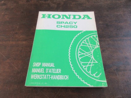 Honda spacy ch250 shop service - ch250,
