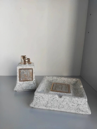 Set abbinato posacenere anni - abbinato,
