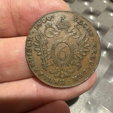 6 Kreuzer 1800 B Zecca