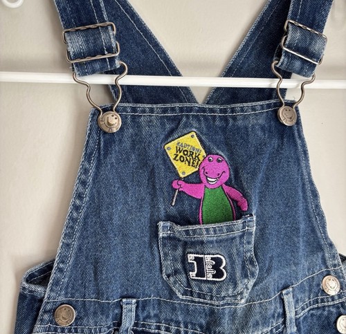 Salopette vintage y2k barney - salopette,