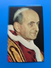  PAPA PAOLO VI TIMBRO CITTÀ DEL VATICANO SPEDITA NEL 1964 – CARTOLINA VECCHIA 