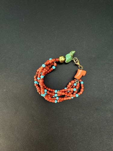 Vintage women turquoise gold - turquoise,