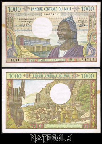 Mali 1000 000 franchi - 1000, nd