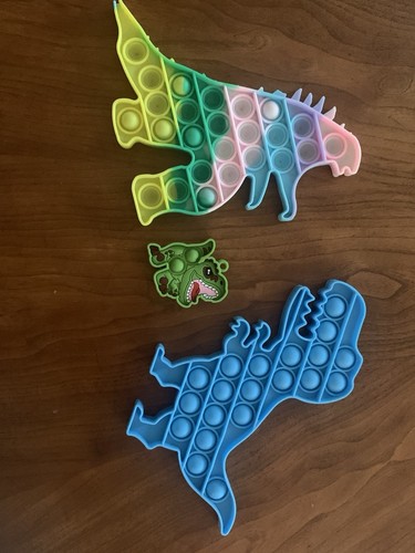 Dinosaur shaped pop bundle - dinosaur, it