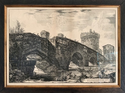 Incisione piranesi 1763 - incisione,