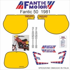 FANTIC MOTOR  50  1981 kit adesivi