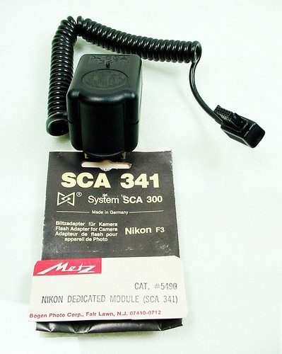 Modulo flash metz sca 341 - flash, ttl