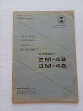 Morini Franco motore 2M 48 - 3M 48 catalogo ricambi originale parts catalog
