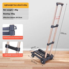 Carrello mano pieghevole - a,