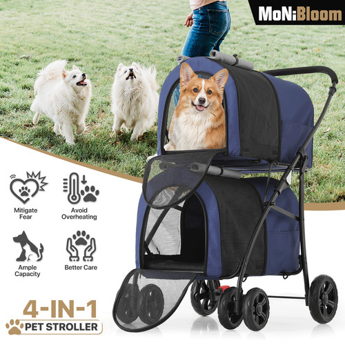 Passeggino per cani ruote - passeggino,