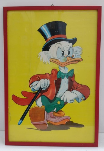 Quadro poster zio paperone - zio,