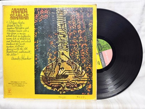Ananda shankar sitar vinyl - ananda,