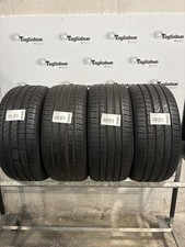 SET 4 GOMME 245/40R18 93Y DOT2018  PIRELLI CINTURATO P7 USATO ESTIVO AO 