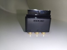 NUOVO adattatore ufficiale OEM Microsoft Xbox 360 SCART a 3 RCA AV audio video #7G