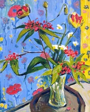 Dipinto Fiori Giapponesi