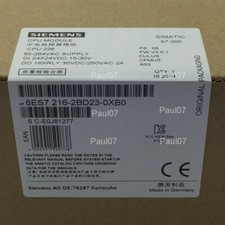 New Siemens 6ES7216-2BD23-0XB0