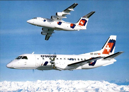 Crossair avro jumboline - crossair, 85