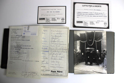 Album fotografico funerale - album,