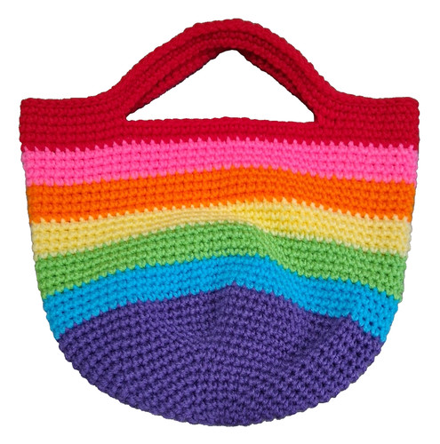 Borsa tote all uncinetto - tote, a